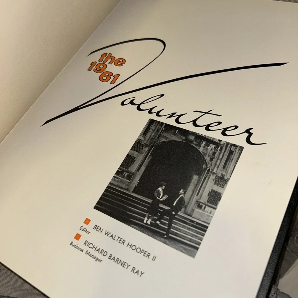 1961 Volunteer University Of Tennessee Knoxville‎ Yearbook Annual Vols